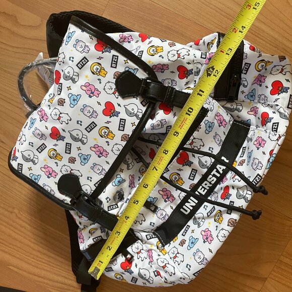 BT21 Universtar All over Print Loungefly Style Bag. Miniso Direct & Discontinued - Picture 14 of 16